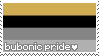 Bubonic pride stamp